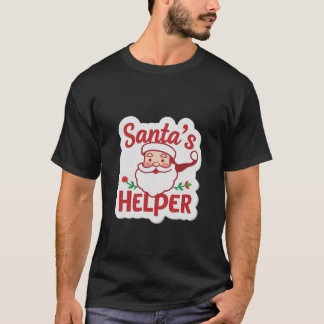 サンタのヘルパー Tシャツ