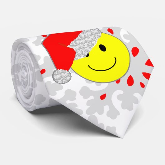 「サンタのベビーの顔のクリスマスのタイ ネクタイ (ロール)