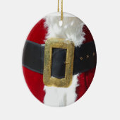 サンタのベルト[オーナメント] セラミックオーナメント (右)