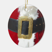 サンタのベルト[オーナメント] セラミックオーナメント (左)