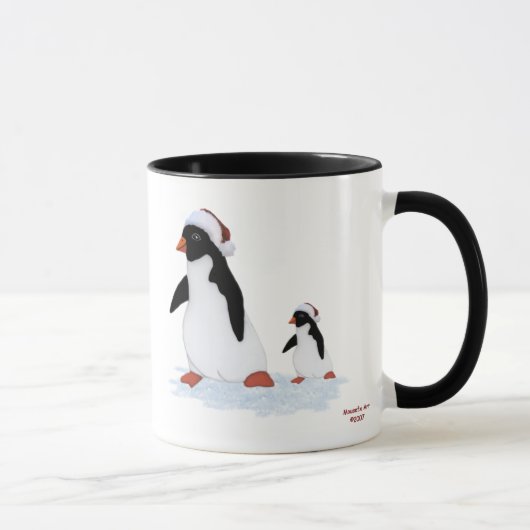 サンタのペンギンのマグ マグカップ (右)