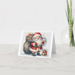 サンタのホリデーカード シーズンカード