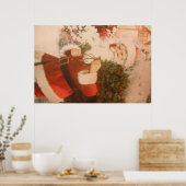 サンタのポスター ポスター (キッチン)