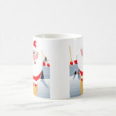 サンタのマグ コーヒーマグカップ (中央)