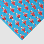 サンタのマナティーの漫画のノベルティのクリスマス 薄葉紙 (詳細)