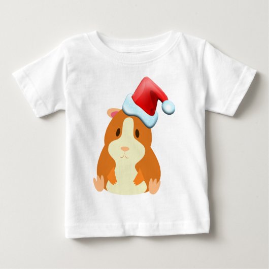 サンタのマフィン ベビーTシャツ (正面)