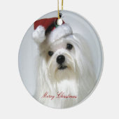 サンタのマルタのオーナメント セラミックオーナメント (左)