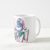 サンタのミステープ – 80sクリスマスノスタルジア コーヒーマグカップ (正面右)