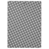 サンタのミッドナイトライドのクリスマスクリップボード クリップボード (裏面)