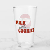 サンタのミルクのグラス タンブラーグラス (裏面)