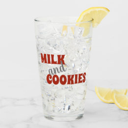 サンタのミルクのグラス タンブラーグラス