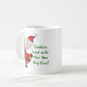 サンタのミルクのマグ コーヒーマグカップ (正面左)