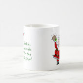 サンタのミルクのマグ コーヒーマグカップ (中央)