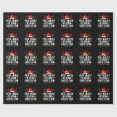 サンタのミルク・クリスマスを飲む可能性が最も高おもしろいい ラッピングペーパー (フラット)