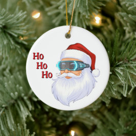 サンタのメリークリスマス オーナメント