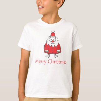 サンタのメリークリスマス Tシャツ