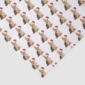 サンタのヨークシャーテリアのティッシュペーパー 薄葉紙 (詳細)