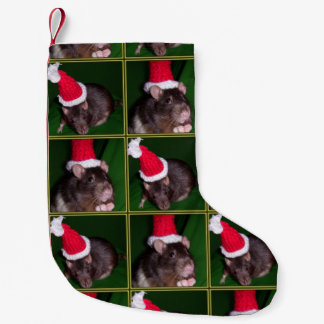 サンタのラットのストッキング スモールクリスマスストッキング