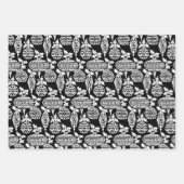 サンタのラッピングペーパーシート　時代が変わる ラッピングペーパーシート (正面2)