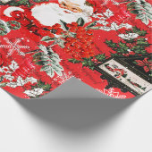 サンタのラッピングペーパー ラッピングペーパー (角)