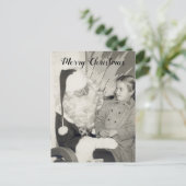 サンタのラップクリスマスポストカード シーズンポストカード (スタンド正面)