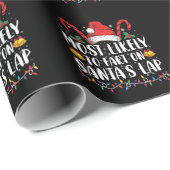 サンタのラップファミリーマッチングで最もファートする可能性が高い ラッピングペーパー (ロールコーナー)