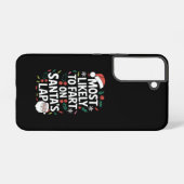 サンタのラップファミリーマッチングで最もファートする可能性が高い SAMSUNG GALAXYケース (裏面横)