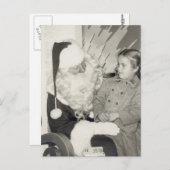 サンタのラップポストカード シーズンポストカード (正面/裏面)