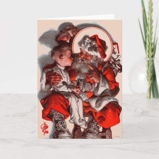 サンタのラップ シーズンカード (正面)