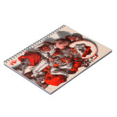 サンタのラップ ノートブック (左側)