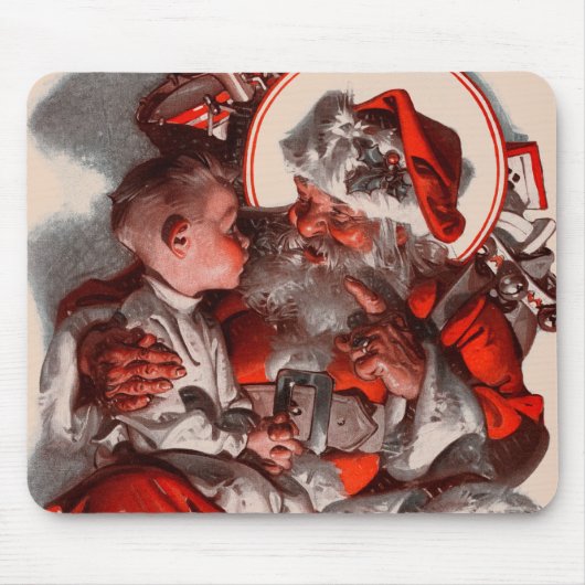 サンタのラップ マウスパッド (正面)