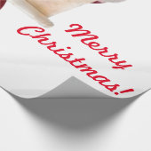 サンタのリストいけなラッピング紙 ラッピングペーパー (角)