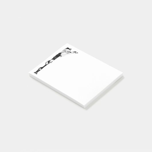 サンタのリスト ポストイット (アングル)