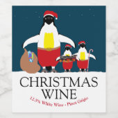 サンタのリトルヘルパーのワインラベル ワインラベル (シングルラベル)