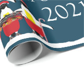 サンタのリトルヘルパーズ包装紙 ラッピングペーパー (ロールコーナー)