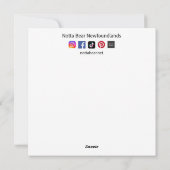 サンタのリトルヘルパー シーズンカード (裏面)