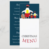 サンタのリトルヘルパー(Santa's Little Helpers) メニュー (正面/裏面)