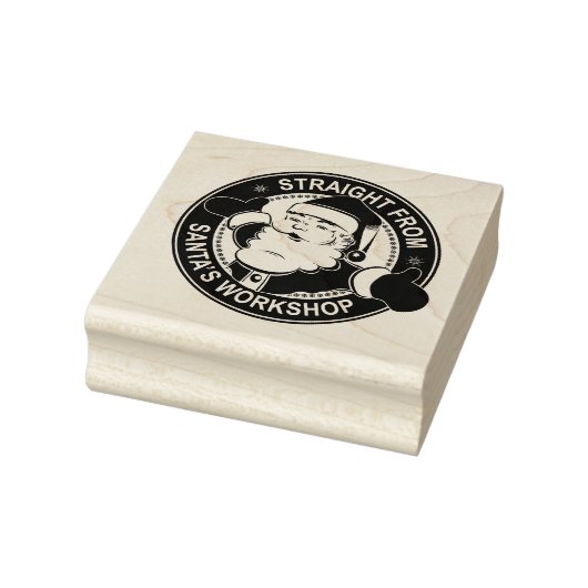 サンタのワークショップから直ぐ ラバースタンプ (スタンプ)