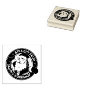 サンタのワークショップから直ぐ ラバースタンプ (押印)