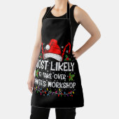 サンタのワークショップクリスマスを引き継ぐ可能性が最も高い エプロン (インサイチュ)