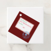 サンタのワークショップパーソナライズされた配信 フェイバータグ (インサイチュ)