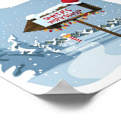 サンタのワークショップ ポスター (角)