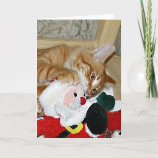 サンタの不機嫌 シーズンカード (正面)