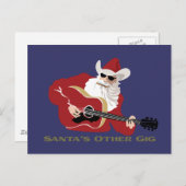 サンタの他のギグ シーズンポストカード (正面/裏面)
