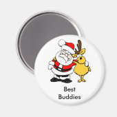 サンタの仲間 マグネット (正面/裏面)