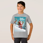 サンタの冒険 Tシャツ (正面フル)