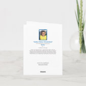 サンタの冬のワンダーランド – Kids Art for CHOC カード (裏面)