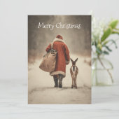 サンタの冬の森の旅 シーズンカード (スタンド正面)