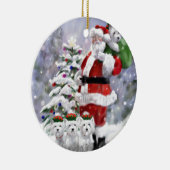 サンタの助手 セラミックオーナメント (右)
