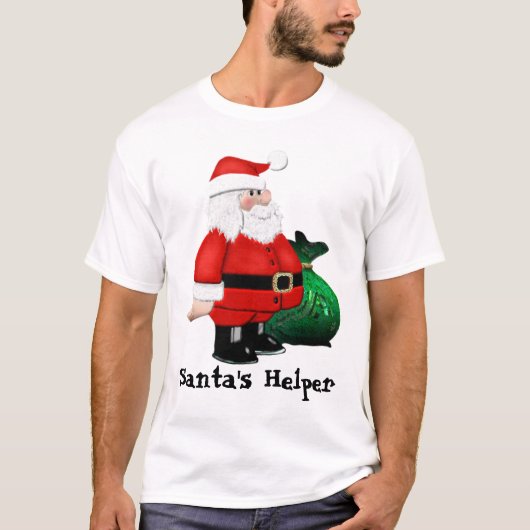 サンタの助手 Tシャツ (正面)